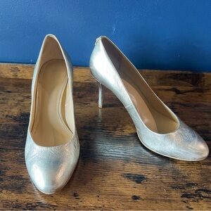 Elegant Light Gold Women's Heels